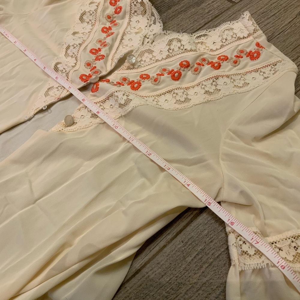 VINTAGE peignoir robe - Picture 6 of 10